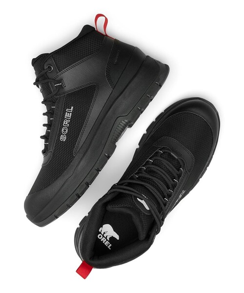 SOREL(ソレル)の「防水 SOREL/メンズ アウティング ニュースニーカー ミッド ウォータープルーフ/ソレル(ブーツ・メンズ・ベージュ/ブラック・29.0cm/28.5cm/28.0cm/26.5cm/27.5cm/27.0cm/26.0cm/25.0cm/25.5cm)」の5枚目の写真