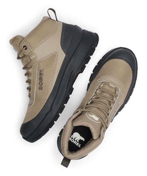 SOREL(ソレル)の「防水 SOREL/メンズ アウティング ニュースニーカー ミッド ウォータープルーフ/ソレル(ブーツ・メンズ・ベージュ/ブラック・29.0cm/28.5cm/28.0cm/26.5cm/27.5cm/27.0cm/26.0cm/25.0cm/25.5cm)」の11枚目の写真