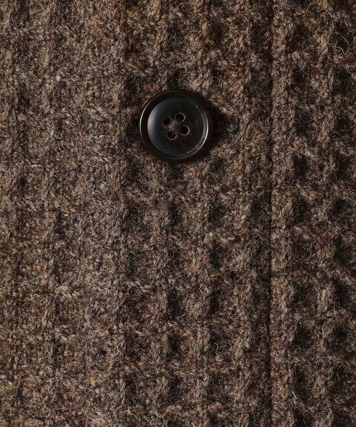 40ct&525(フォーティーカラッツアンドゴーニーゴ)の「ウールワッフルオーバーシャツ(シャツ/ブラウス・メンズ・ダークブラウン・03/02)」の8枚目の写真