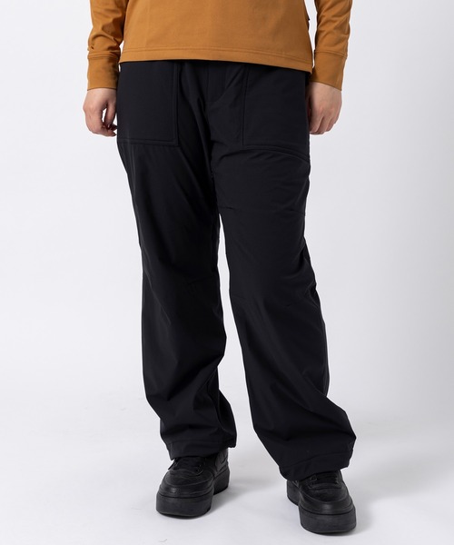phenix outdoor(フェニックスアウトドア)の「phenix outdoor(フェニックスアウトドア)ワイドシルエット 起毛メッシュ カーゴパンツ トリニティーパンツ(耐久性/保温性)(カーゴパンツ・レディース・ブラック/カーキ/ベージュ・S/M/L)」の1枚目の写真