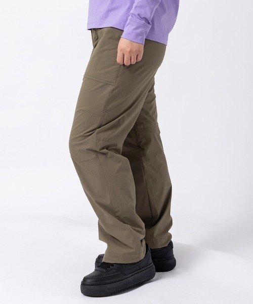 phenix outdoor(フェニックスアウトドア)の「phenix outdoor(フェニックスアウトドア)ワイドシルエット 起毛メッシュ カーゴパンツ トリニティーパンツ(耐久性/保温性)(カーゴパンツ・レディース・ブラック/カーキ/ベージュ・S/M/L)」の6枚目の写真