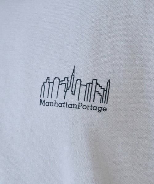 Manhattan Portage(マンハッタンポーテージ)の「【Manhattan Portage】L/S PRINT T-SHIRT MP-M580(Tシャツ/カットソー・レディース・ライトグレー/ホワイト/ブラック・L/M)」の22枚目の写真