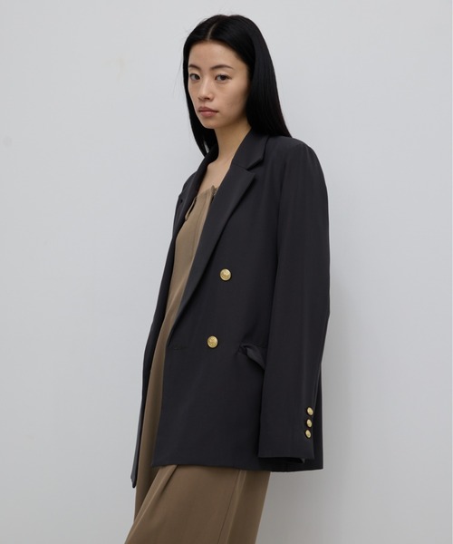 セール】金釦オーバーサイズダブルジャケット（テーラードジャケット