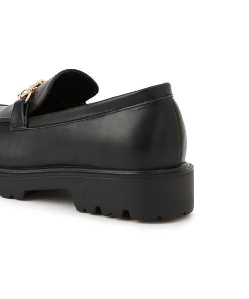 ROPE' PICNIC（ロペピクニック）の「【軽量・晴雨兼用】プラットフォームビットローファー（ローファー・レディース・ブラック/ブラウン系その他・23/23.5/24/24.5）」の8枚目の写真