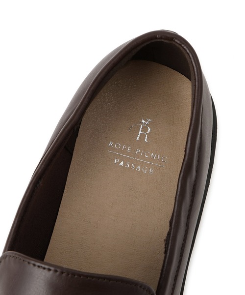 ROPE' PICNIC（ロペピクニック）の「【軽量・晴雨兼用】プラットフォームビットローファー（ローファー・レディース・ブラック/ブラウン系その他・23/23.5/24/24.5）」の16枚目の写真