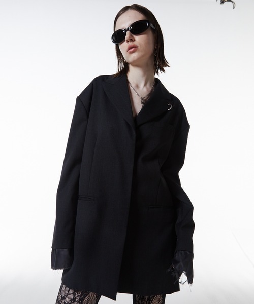 セール】WOOL OVER JACKET/ウールオーバージャケット（テーラード