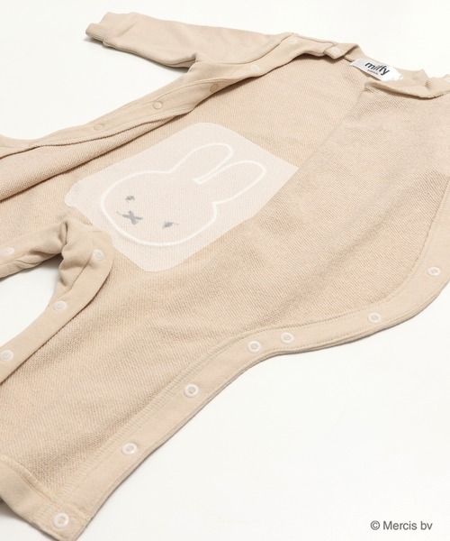 Miffy（ ミッフィー）の「〈ミッフィー〉裏毛カバーオール（ロンパース・キッズ・C/D/A/B・60cm/70cm/80ｃｍ）」の6枚目の写真