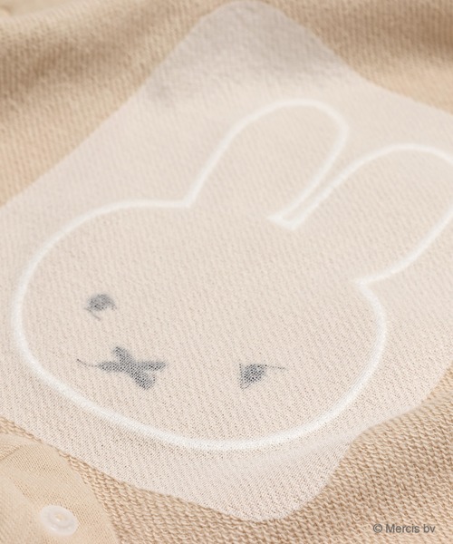 Miffy（ ミッフィー）の「〈ミッフィー〉裏毛カバーオール（ロンパース・キッズ・C/D/A/B・60cm/70cm/80ｃｍ）」の7枚目の写真