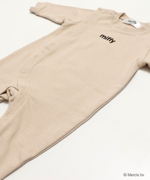 セール】〈ミッフィー〉裏毛カバーオール（ロンパース）｜Miffy