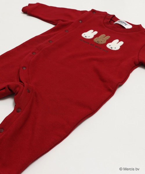 Miffy（ ミッフィー）の「〈ミッフィー〉裏毛カバーオール（ロンパース・キッズ・C/D/A/B・60cm/70cm/80ｃｍ）」の17枚目の写真