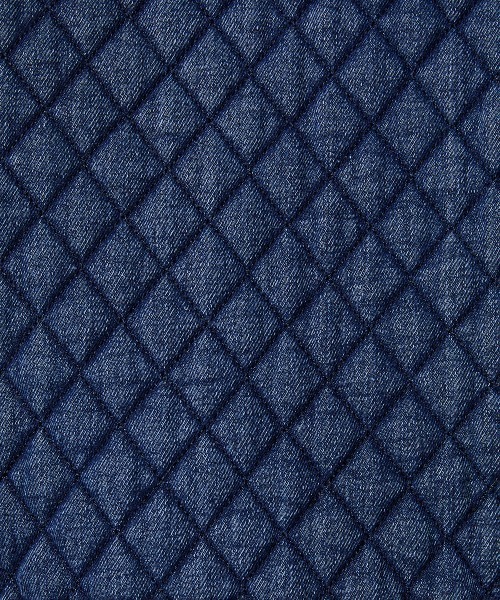 DOUBLE STANDARD CLOTHING（ダブルスタンダードクロージング）の「キルティングデニムジャケット（デニムジャケット・レディース・インディゴブルー・38/36）」の12枚目の写真