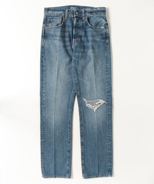 POLO RALPH LAUREN(ポロ ラルフ ローレン)の「ハイライズ リラックス ストレート ジーンズ(デニムパンツ・レディース・ブルー・26S/28S/27S/25S/24S)」の7枚目の写真