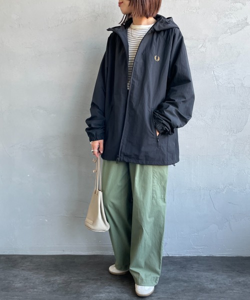 WEB先行予約】[FRED PERRY/フレッドペリー] 別注 フード刺繍