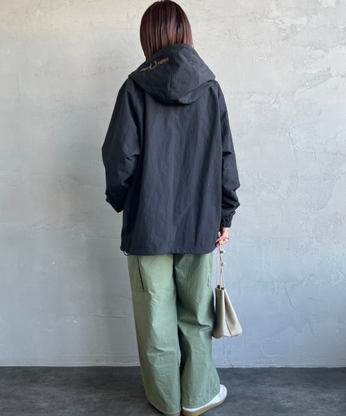 Fred perry オリーブグリーン フルジップ ナイロンジャケット FRED PERRY（フレッドペリー）｜メンズのナイロンジャケット一覧