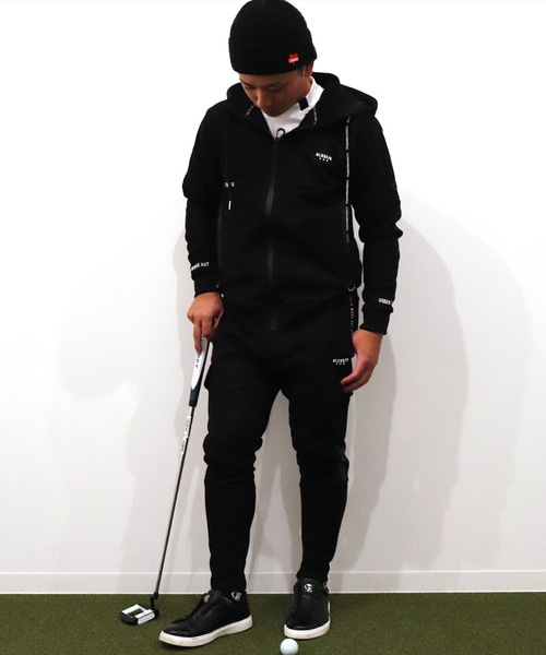 LUXE/R GOLF(ラグジュ ゴルフ)の「(RM)【LUXE/R GOLF】フェイク スエード ジップパーカー(パーカー・メンズ・ベージュ/グレー/ブラック・L/XL/M)」の12枚目の写真