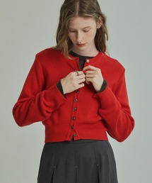 PUBLIC TOKYO | コットンカシミヤクルーカーデ(カーディガン/ボレロ)