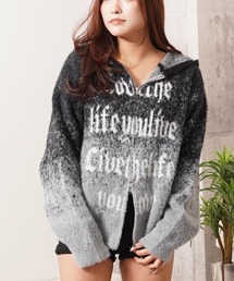 ニット/セーター パーカー ニット ジップ セーター」に該当する