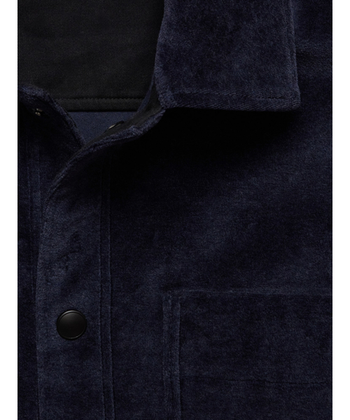 Banana Republic（バナナリパブリック）の「ベロア オーバーシャツ（その他アウター・メンズ・ネイビー/テラコッタ・M/S/XL/L）」の8枚目の写真