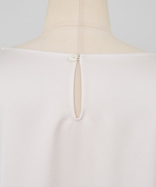 LIVETART（リヴェタート）の「ダブルサテンシンプルブラウス（シャツ/ブラウス・レディース・ホワイト・FREE）」の18枚目の写真