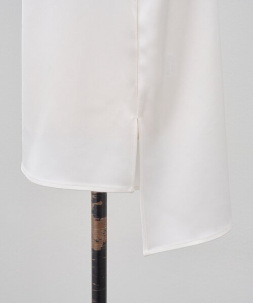 LIVETART（リヴェタート）の「ダブルサテンシンプルブラウス（シャツ/ブラウス・レディース・ホワイト・FREE）」の10枚目の写真