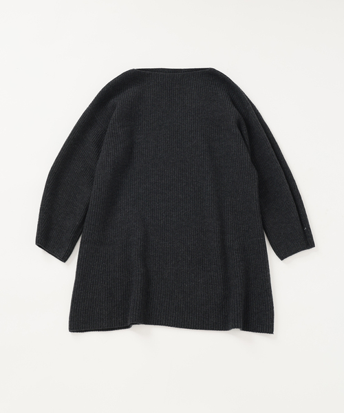 SLOBE IENA（スローブイエナ）の「《WEB限定/追加》ファインウールニットミニワンピース（ワンピース・レディース・ブラック/チャコールグレー・FREE）」の18枚目の写真