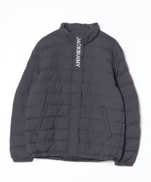 ジャックバニー 中綿ジップアップブルゾン メンズ ブラック Mサイズ ブルゾン アウター ジャックバニー ストレッチ20D袋織り 中綿