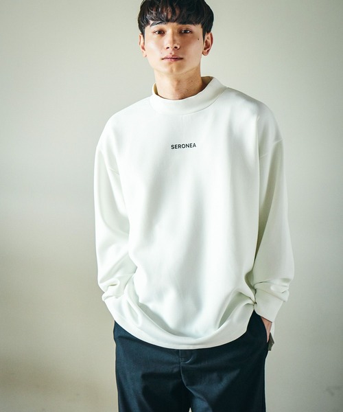 セール】ダンボールモックネック長袖T / 592321（Tシャツ/カットソー