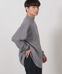 ダンボールモックネック長袖T / 592321
