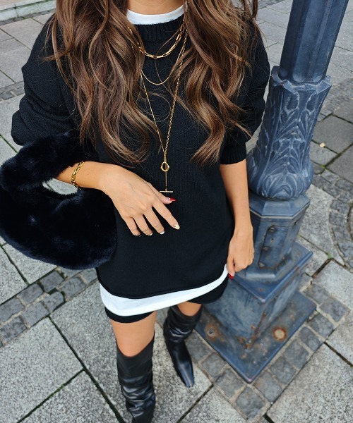 esutoreja(エストレジャ)の「ニットパンツセットアップ(セットアップ・レディース・ベージュ・FREE)」の11枚目の写真