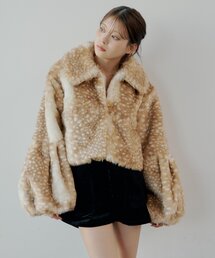 Chico ファーショートジャケット Chico】ファーショートジャケット | OUTLET(アウトレット