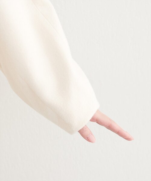 natural couture（ナチュラルクチュール）の「衿つきWzipジャケット（その他アウター・レディース・アイボリー/グレー/ブラウン・FREE）」の16枚目の写真