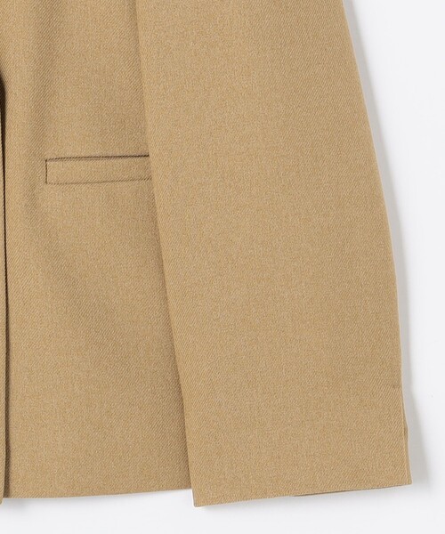 MICO COULIER（ミコクリエ）の「ウールライクテーラードジャケット（テーラードジャケット・レディース・ネイビー/キャメル・36/38）」の18枚目の写真
