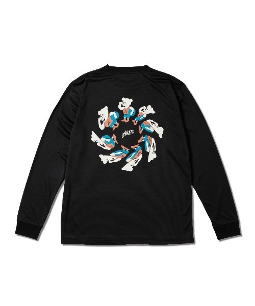 AKTR(アクター)の「AKTR TORSION NICK L/S SPORTS TEE(アクター トーション ニック ロングスリーブ スポーツ Tシャツ)(Tシャツ/カットソー・メンズ・ベージュ系/ブラック系/ブルー系・MEDIUM/LARGE/X-LARGE/XX-LARGE)」の4枚目の写真