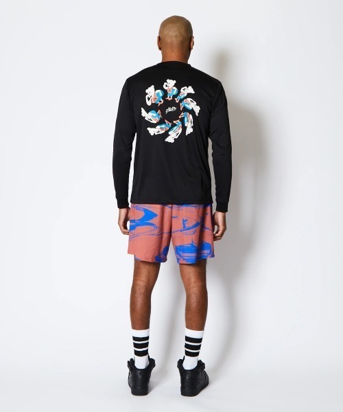 AKTR(アクター)の「AKTR TORSION NICK L/S SPORTS TEE(アクター トーション ニック ロングスリーブ スポーツ Tシャツ)(Tシャツ/カットソー・メンズ・ベージュ系/ブラック系/ブルー系・MEDIUM/LARGE/X-LARGE/XX-LARGE)」の9枚目の写真