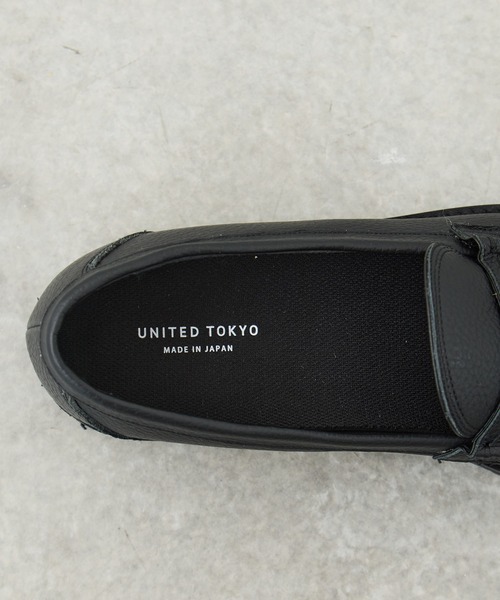 UNITED TOKYO（ユナイテッドトウキョウ）の「Vibram  LEATHER LOAFER（ローファー・メンズ・ブラック・1/3/2）」の8枚目の写真
