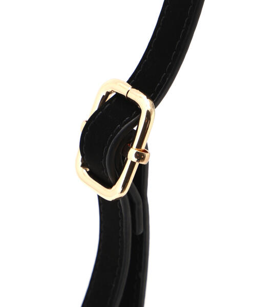 EDIT COLOGNE（エディットコロン）の「ハートチャーム付きキルティングトートバッグ（ショルダーバッグ・レディース・ブラック/オフホワイト/ベージュ・ﾌﾘ-）」の8枚目の写真