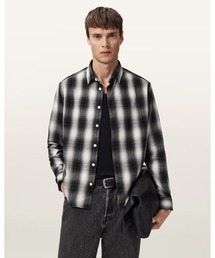 ALLSAINTS | HOLBORN RAMSKULL CHECK SHIRT | HOLBORN ラムスカル チェック シャツ(シャツ/ブラウス)