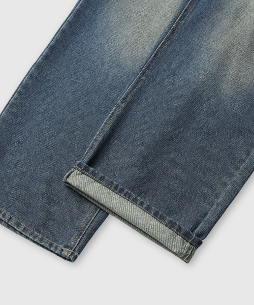 LEMAIN SECOND（リメインセカンド）の「ヴィンテージキャットウォッシュワイドデニムパンツ[サンドブルー]（デニムパンツ・レディース・その他・X-LARGE/X-SMALL/SMALL/MEDIUM/LARGE）」の16枚目の写真