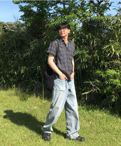 LEMAIN SECOND（リメインセカンド）の「ヴィンテージキャットウォッシュワイドデニムパンツ[サンドブルー]（デニムパンツ・レディース・その他・X-LARGE/X-SMALL/SMALL/MEDIUM/LARGE）」の17枚目の写真
