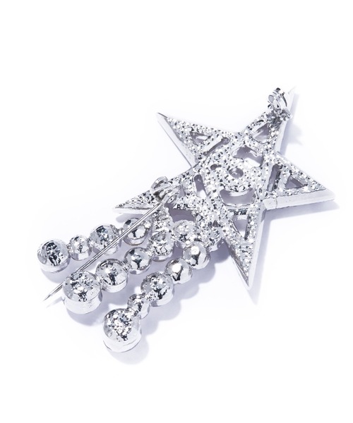 IRIS47(イリスフォーセブン)の「【IRIS 47】 shooting star brooch/シューティング スター ブローチ(ブローチ/コサージュ・レディース・シルバー・FREE)」の5枚目の写真