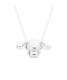 ハローキティコラボ（ハローキティコラボ）の「シナモロール/CINNAMOROLL CLOVER ネックレス/シルバー925 メンズ レディース サンリオキャラクターズ コラボ（ネックレス）」