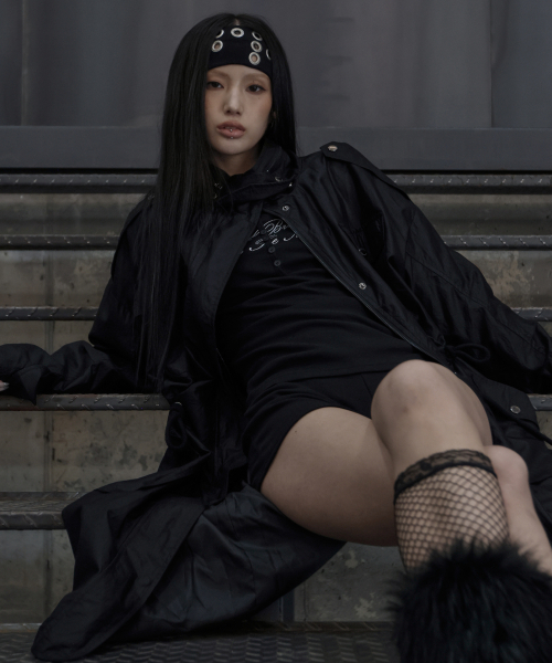FANCY CLUB(ファンシークラブ)の「ノマド サファリジャケット (ブラック) F25ZA002(ミリタリージャケット・レディース・その他・ONE)」の2枚目の写真