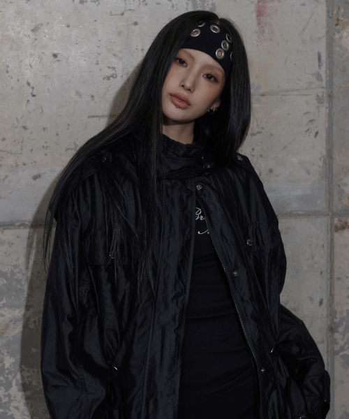 FANCY CLUB(ファンシークラブ)の「ノマド サファリジャケット (ブラック) F25ZA002(ミリタリージャケット・レディース・その他・ONE)」の3枚目の写真