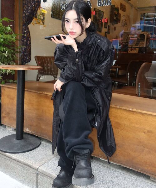 FANCY CLUB(ファンシークラブ)の「ノマド サファリジャケット (ブラック) F25ZA002(ミリタリージャケット・レディース・その他・ONE)」の17枚目の写真