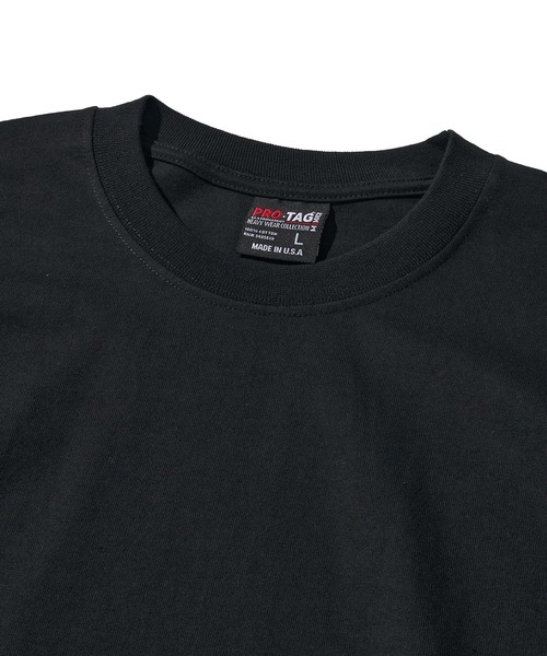 PRO・TAG(プロタグ)の「【PRO・TAG】PRO-TAG Long Sleeve heavy Tシャツ / ヘビーウェイト ロングスリーブTシャツ(Tシャツ/カットソー・メンズ・ホワイト/ネイビー/グレー/ブラック・MEDIUM/LARGE/X-LARGE/SMALL)」の13枚目の写真