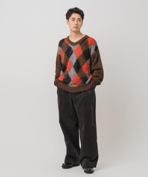 セール】LA BOUCLE (ラブークル) SIDOGRAS MALMO バギー パンツ