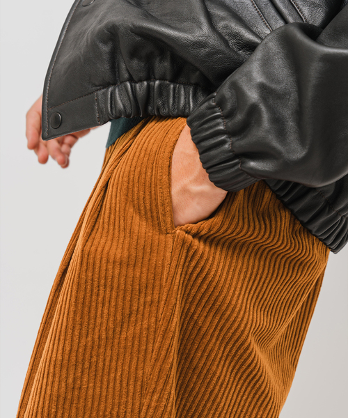 セール】LA BOUCLE (ラブークル) SIDOGRAS MALMO バギー パンツ