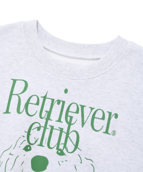 Retriever Club（レトリーバークラブ）の「LAUGHING RETRIEVER CROP CREWNECK [GREEN]（スウェット・レディース・その他・SMALL/MEDIUM）」の3枚目の写真