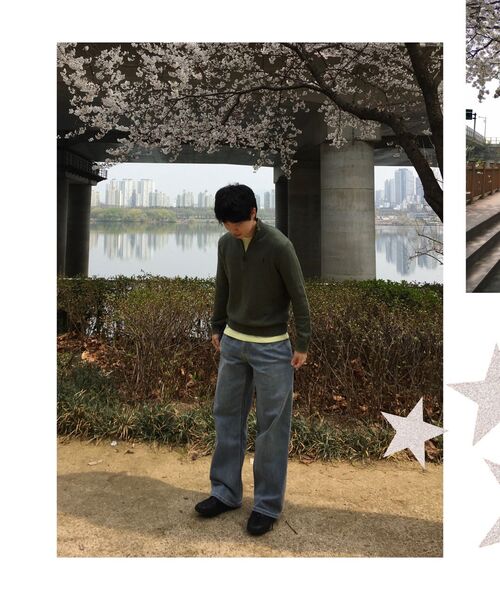 MUSINSA STANDARD（ムシンサスタンダード）の「[クールタンダード] ワイドデニムパンツ [ライトインディゴ]（デニムパンツ・メンズ・その他・40/38/42/36/34/32/30/31/33/26/27/28/29）」の18枚目の写真