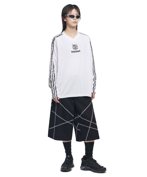 NOMANUAL(NOMANUAL)の「S.L BERMUDA PANTS - BLACK(その他パンツ・レディース・その他・SMALL/MEDIUM/LARGE/X-SMALL)」の5枚目の写真